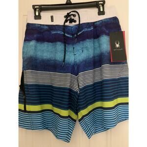 Spider mens swim trunks Size S NWT